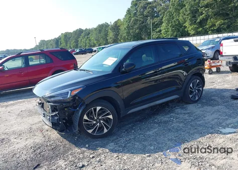 2021 Hyundai Tucson Sport from USA, damaged, VIN KM8J33AL3MU306500